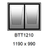 1190 x 990mm high BTT1210
