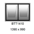1390 x 990mm high BTT1410