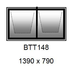 1390 x 790mm high BTT148