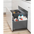 Pull-out bin and cleaning solution with LEGRABOX 900mm wide