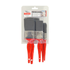 Fired Earth 5 Piece Exterior Paint Brush Set <div class=`barcode`>6002976041715</div>
