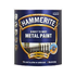 Hammerite Direct to Rust Hammered Metal Paint Silver Grey 1 L