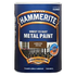 Hammerite Direct to Rust Hammered Metal Paint Brown 5 L