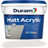 Duram Matt Acrylic PVA Paint Cloud Cover 20 L