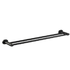Raven Black double towel rail