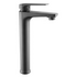 Luna raised basin mixer - Brushed Gun Metal