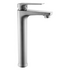 Luna raised basin mixer - Brushed Stainless Steel