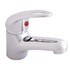 Pisces Loop basin mixer - Polished Chrome