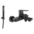 Sagittarius bath/shower mixer - Matt Black