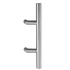 "T" offset tubular pull handle
