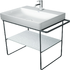 DuraSquare Metal console - Black Matt