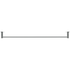 800mm D-Code Towel rail - Chrome