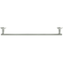 600mm Starck T Towel rail - Brushed Stainless Steel