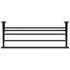 600mm Starck T Towel shelf - Black Matt