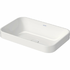 Happy D.2 Plus Washbowl 600 - White High Gloss/Anthracite Matt