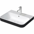 Happy D.2 Washbowl 600 - White High Gloss/Anthracite Matt