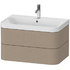 Happy D.2 Plus C-Shape Vanity set - Linen