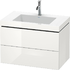 LC Vero Air Vanity - White High Gloss