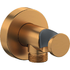 Wall Outlet with handshower holder - Brushed Bronze