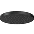Round Showerhead 1jet 200 - Black Matt