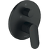 Wave Single lever shower diverter mixer -  Black Matt