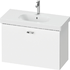 XBase 1 Drawer Wall-hung vanity 1000 - Graphite Matt