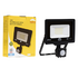 20w LED Floodlight & Motion Sensor - Black (RFS55)