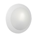 Berta Round Plain Bulkhead - White (B215WFU)