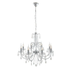 8-Light Crystal Chandelier - Chrome (CH226)