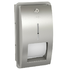 Stratos satin stainless steel recessed double toilet roll dispenser (Code: 2120046)
