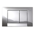 chromium plated "shiny"