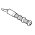 HyTouch pneumatic vandal resistant single-flush