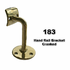 cranked handrail bracket