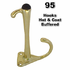 buffered hat and coat hook