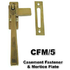 casement fastener and mortice plate