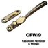 casement fastener and wedge