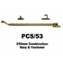 combination stay and fastener