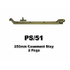 casement stay with 2 pegs