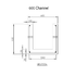 600 x 600 channel