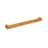 600 x 95 x 45mm high  Mahogany Single towel rail
