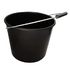 Hamiltons Round Builders Bucket Black 10L<div class=`barcode`>6009660944635</div>