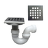 DrainMate - Gunmetal Grey grate with square holes