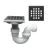 DrainMate - Matt Black grate with square holes