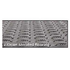 Serrated diamond mesh flooring